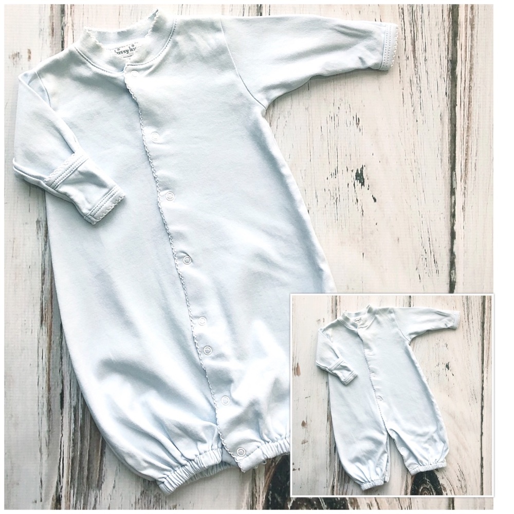 Kissy kissy convertible gown/romper Pre